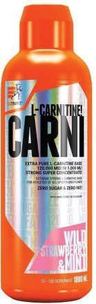 Carni 120000 Liquid 1000 ml divoká jahoda - mentol
