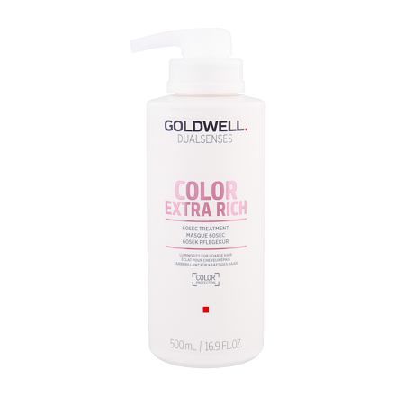 Goldwell Dualsenses Color Extra Rich 60 Sec Treatment maska na vlasy na hrubé vlasy 200 ml pro ženy