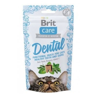 Brit Care Cat Snack Dental 50 g