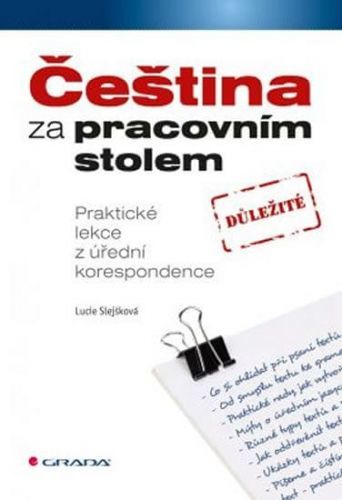 E-kniha: Čeština za pracovním stolem od Slejšková Lucie