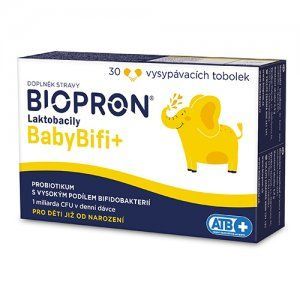 BIOPRON LAKTOBACILY Baby Bifi+ cps 30