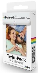 Polaroid Zink Premium 2x3", 20 fotografií (POLZ2X320) bílý