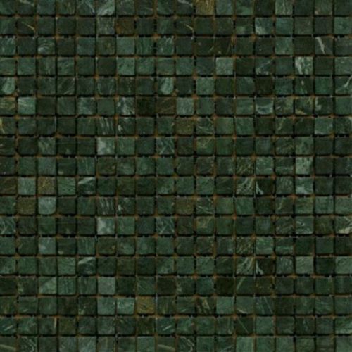 Kamenná mozaika 1,5x1,5 cm Premium Mosaic Stone 30,5x30,5 cm zelená STMOS15GRW