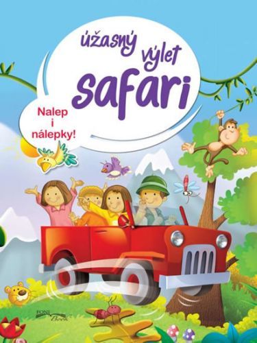 Úžasný výlet safari - Nalep i nálepky!
					 - neuveden