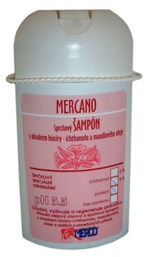 MERCO Mercano sprch.šampon 3-5% ichthyol 250ml