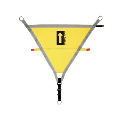 Singing Rock Triangle sit II Žlutá