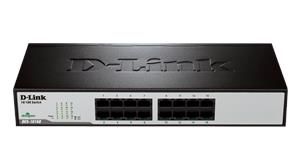 D-Link DES-1016D 16-port 10/100 Desktop Switch