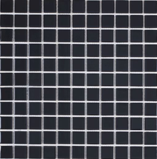 Mozaika černá 2,5/2,5 MOS25BK
