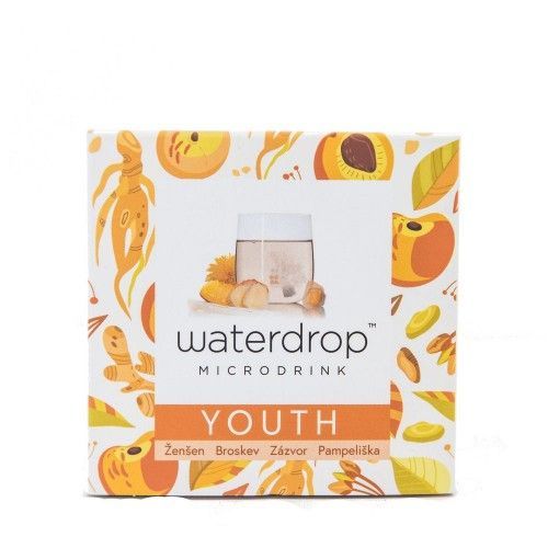 Waterdrop™ YOUTH (broskev / zázvor / ženšen)   microdrink 12 kapslí