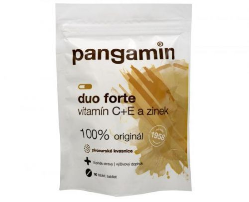 Pangamin DUO Forte C+E a zinek 90 tbl.