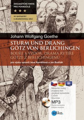 Bouře a vzdor - Drama rytíře Götze z Berlichingenu / Sturm und Drang - Götz von Berlichingen + CDmp3
					 - Goethe Johann Wolfgang