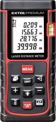 metr laserový digitální 40M, 0,05-40m 8820042 EXTOL PREMIUM