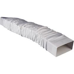 Flexibilní plochý kanál Wallair, 220 x 90 mm, bílá