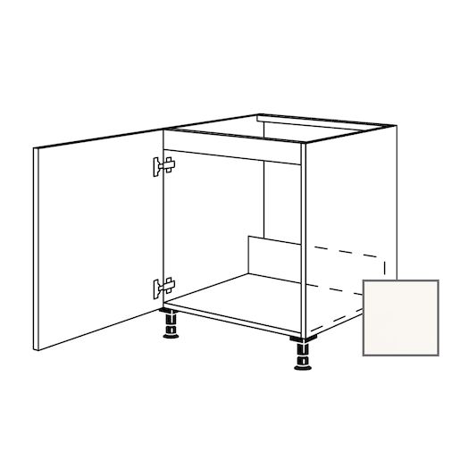 Kuchyňská skříňka spodní dřez 60 cm 1D levá, bílá lesk 450.SPUD60.L