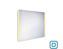 NIMCO Led zrcadlo zrcadlo LED 900x700 rám hliníkový ZP 17019V ZP 17019V