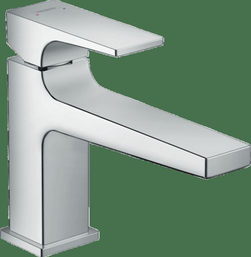 Hansgrohe Metropol - Páková umyvadlová baterie 100 s odtokovou soupravou Push-Open, chrom 32502000