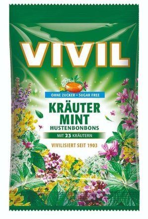 Vivil Byliny 23druhů bez cukru (proti kašli) 60g