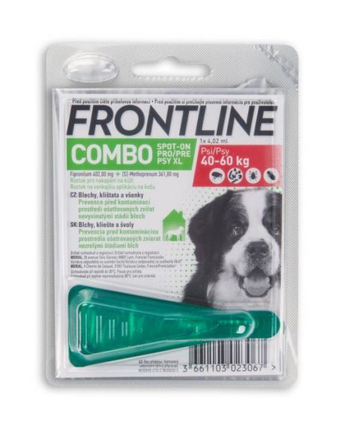 Frontline Combo Spot on Dog XL 1x1 pipeta 4.02ml