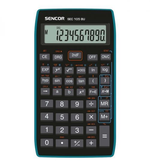 Kalkulátor školní SENCOR SEC 105 BU