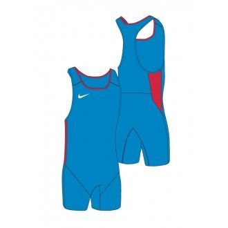 Nike Dámský Weightlifting Singlet blue/scarlet 652865-414