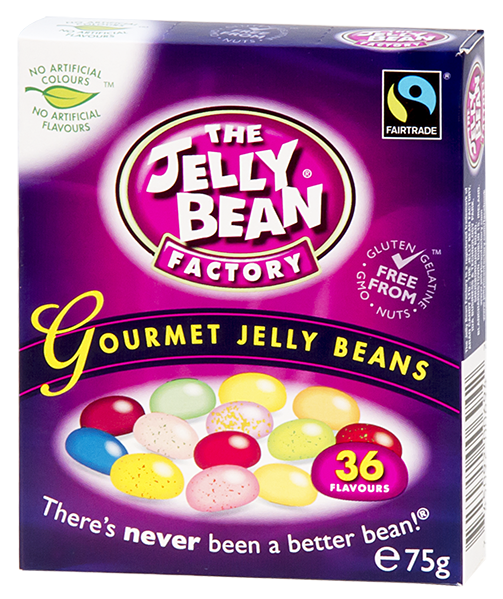 Jelly Bean fazolky Gourmet Mix krabička 75g