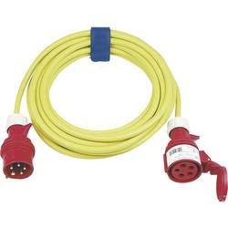Prodlužovací CEE kabel Sirox s přepínačem fází, 25 m, 16 A, 5G 2,5 mm², žlutá