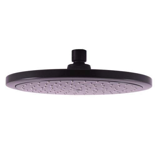 SLEZAK-RAV Hlavová sprcha kulatá chromová ø 23 cm, černá matná PS0043CMAT