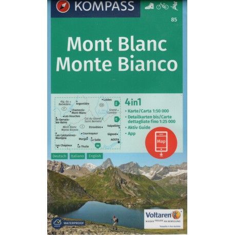 Mont Blanc, Monte Bianco 85   NKOM - neuveden