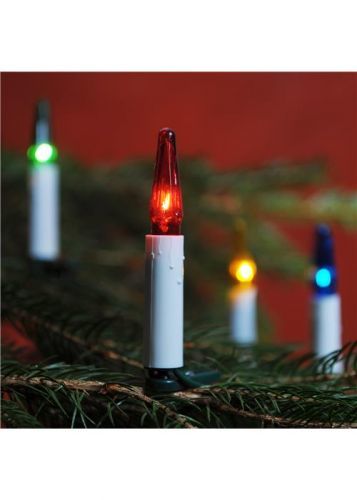 Vánoční řetěz ASTERIA barevná, 16 x,délka 10m