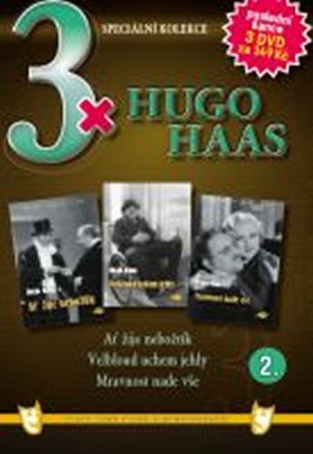 3x DVD - Hugo Haas II.
					 - neuveden