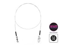 Delphin Fluorokarbonové lanko Bomb! s obratl. a karab. 2ks