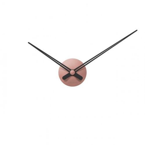 KARLSSON Nástěnné hodiny LBT mini Sharp – růžové