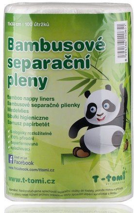 Bambusové separační pleny