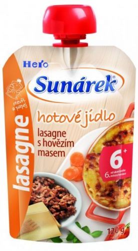 Sunárek Meal pouch - Lasagne s hovězím masem