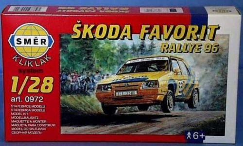 Model Škoda Favorit Rallye 96 1:28