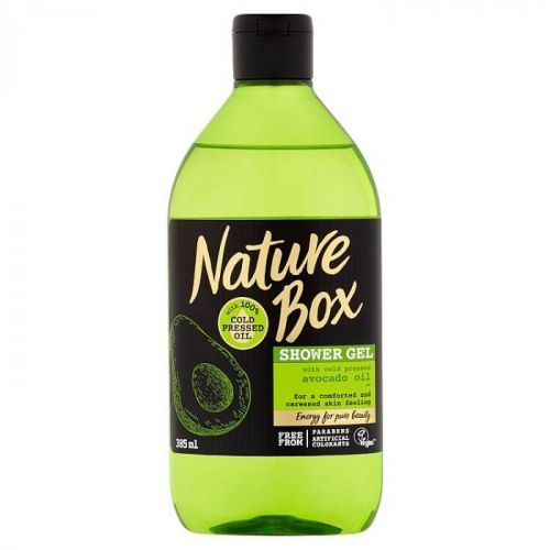 Nature Box sprchový gel Avocado Oil  385 ml