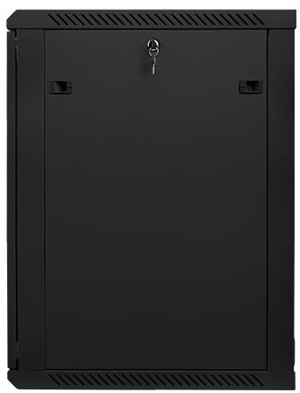 LANBERG Nástěnný rack 19'' 18U 600X600mm černý (WF01-6618-10B)