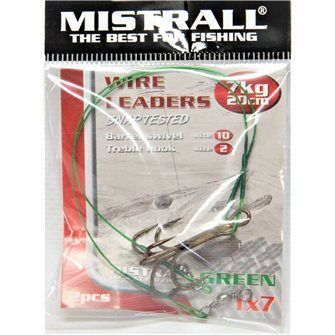 MISTRALL Green 1x7 20cm, 7kg(2ks)+trojhák