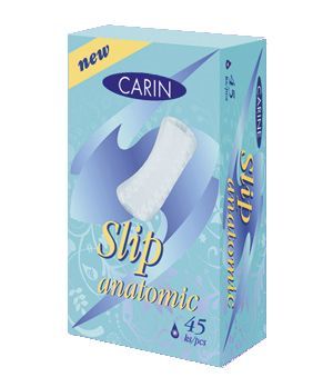 Carine Slip Anatomic - slipové vložky  45 ks/bal.