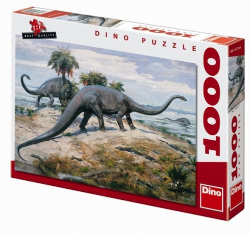 Burian Zdeněk: Diplodocus - puzzle 1000
					 - neuveden