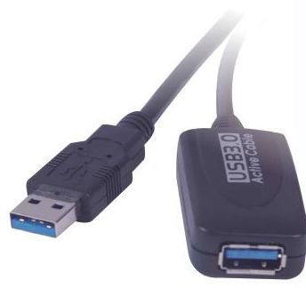 PremiumCord PremiumCord USB 3.0 repeater a prodlužovací kabel A/M-A/F 10m