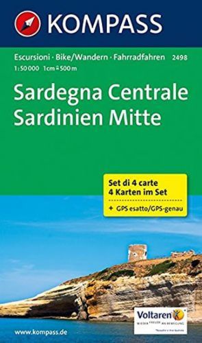Sardinien Mitte (4-K-set) 2498    NKOM
					 - neuveden