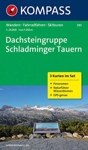 Dachsteingruppe Schladminger Tauern 293 ,3 mapy / 1:25T NKOM
					 - neuveden