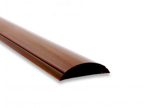 Podlahová lišta PL50x10 mm/2m imitace dřeva tmavá