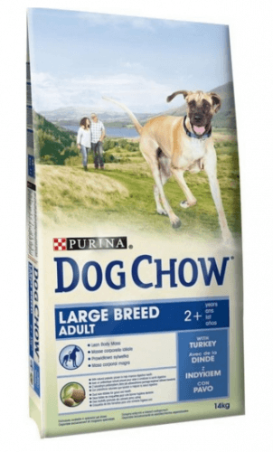 Dog Chow Adult krůtí pro velká plemena 14kg