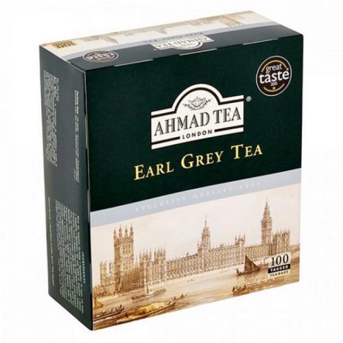 Ahmad Tea Earl Grey porcovaný čaj 100 x 2 g