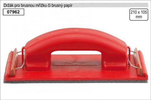 Držák pro brusnou mřížku či brusný papír rozměr 105x210mm