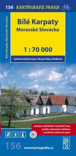 Bílé Karpaty, Moravské Slovácko 156 - Cykloturistická mapa
					 - neuveden
