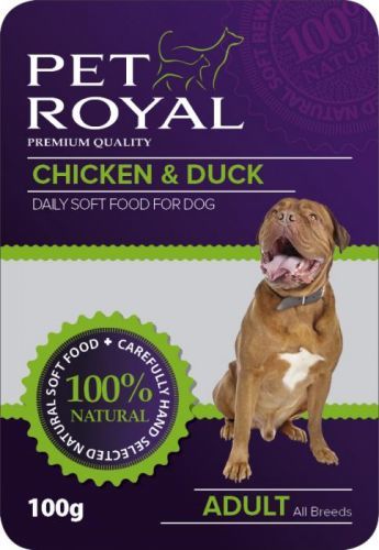 Kapsička Pet Royal Dog kure+kachna 100g