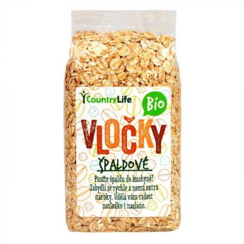 Vločky špaldové 250 g BIO   COUNTRY LIFE